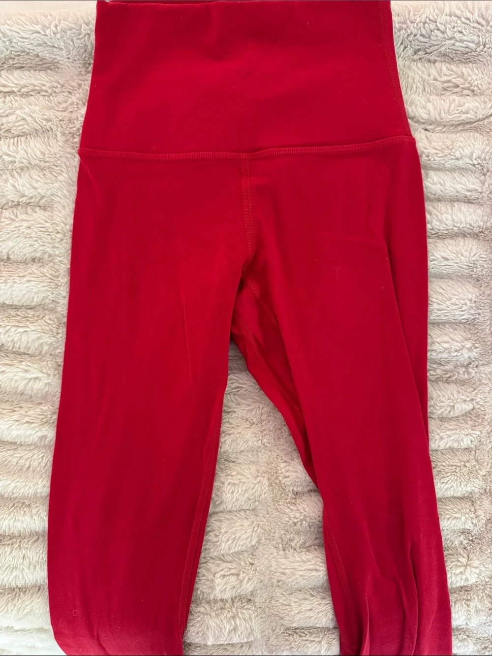 lululemon athletica High-Waist Red Leggings